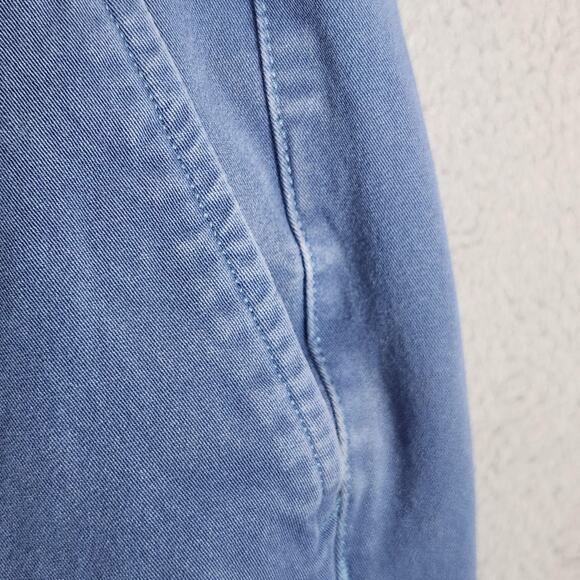 Bonobos Pants Mens 34x32 Blue Athletic Fit Chino Stretch Flat Front Actual 34X29 - Picture 9 of 16